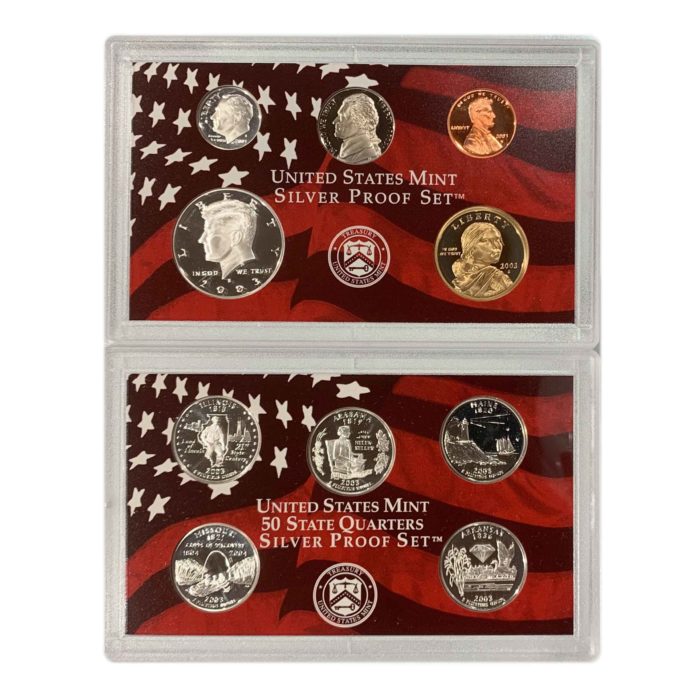 2003 Silver Proof Set - Image 2