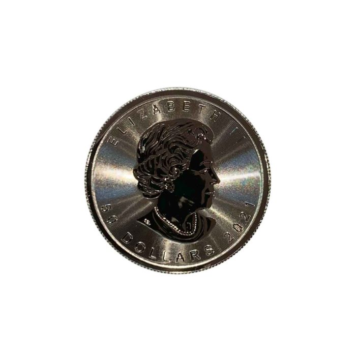 1 Troy Ounce Platinum Maple Leaf - Image 2