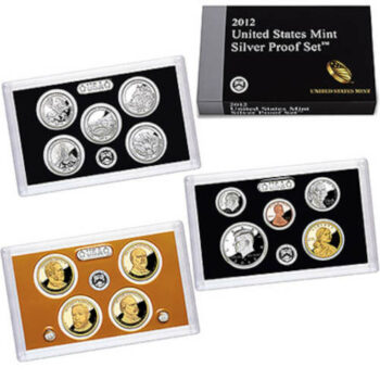 2012-S 14 Piece Silver Proof Set