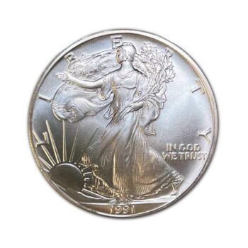 1991 American Silver Eagle