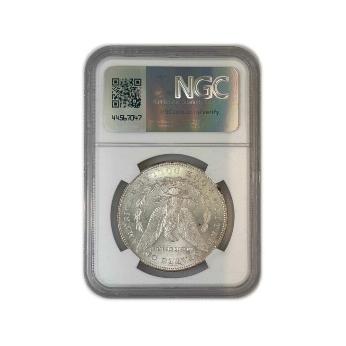 1878 7TF Rev of 78 Morgan NGC MS62