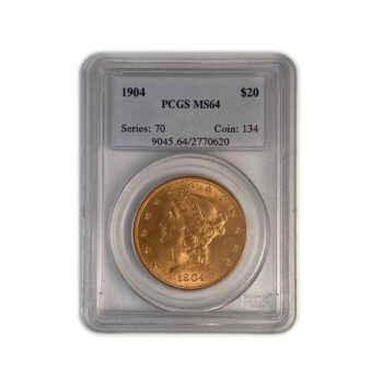 1904 $20 Gold Liberty