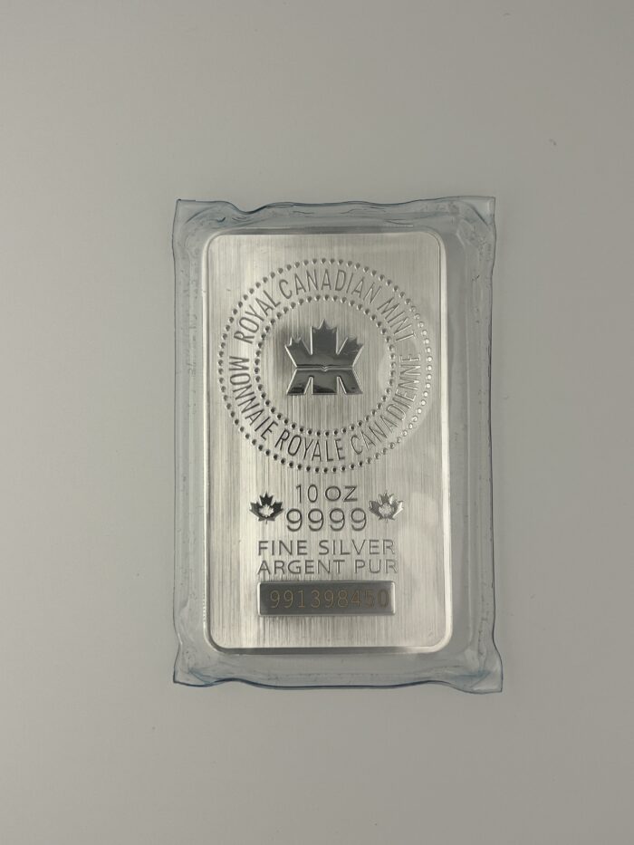 10 Troy Ounce Silver Bar