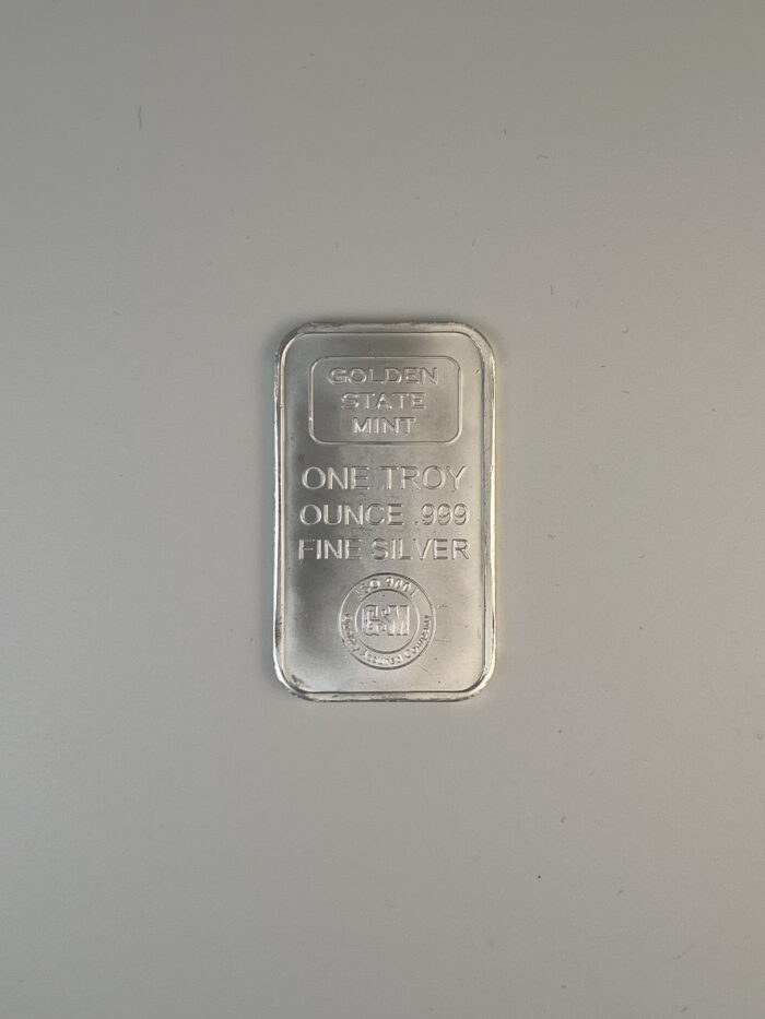 500 - 1 Troy Ounce Silver Bars (at Spot)