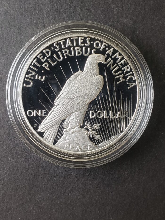 2023 S Proof $1 Peace Silver Dollar - Image 3