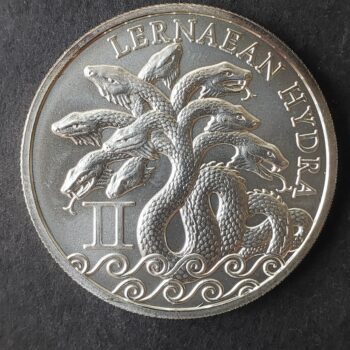 1oz Silver Labors of Hercules Lernaean Hydra Round