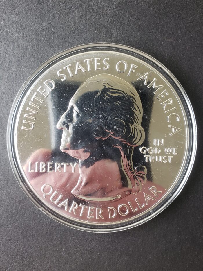 2018 25c Cumberland Island National Seashore 5oz Silver Quarter Dollar - Image 2