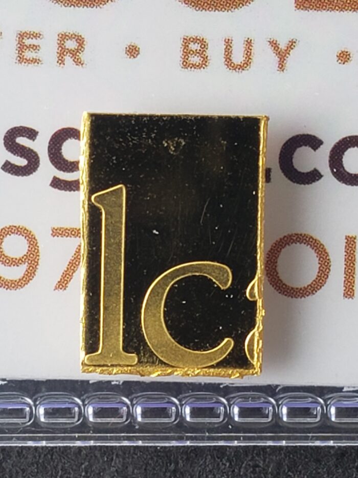 Valcambi Suisse 1 gram Gold Bar - Image 2