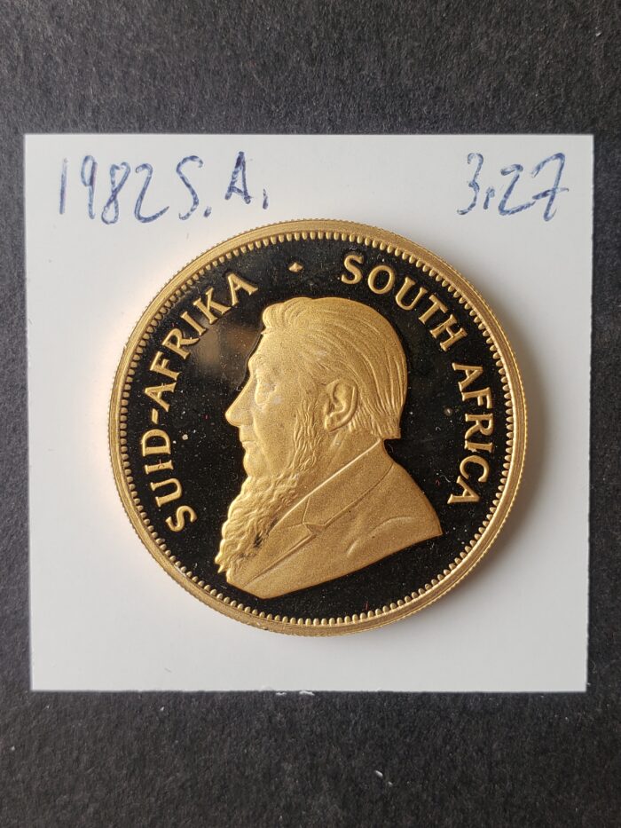 1982 South Africa Proof 1oz Gold Krugerrand - Image 3