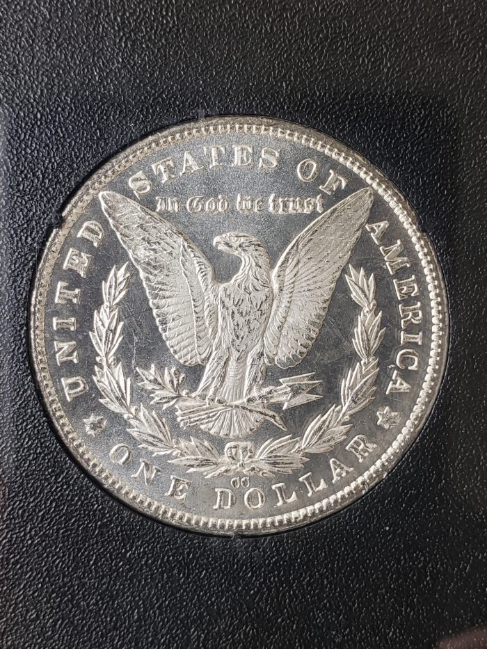 1881 CC $1 Morgan Silver Dollar GSA Uncirculated Issue NGC MS64 PL - Image 3