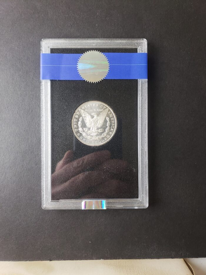 1881 CC $1 Morgan Silver Dollar GSA Uncirculated Issue NGC MS64 PL - Image 4