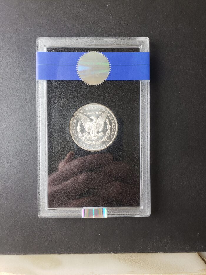 1884 CC $1 Morgan Silver Dollar GSA Uncirculated Issue NGC MS63 PL - Image 4
