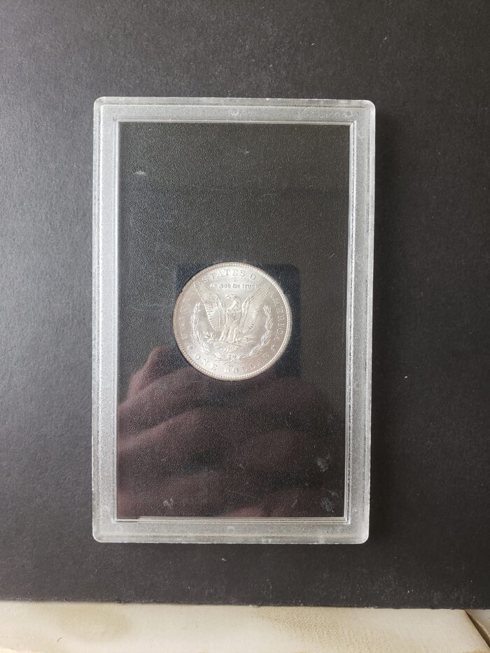 1884 CC $1 Morgan Silver Dollar GSA Uncirculated Issue - Image 4