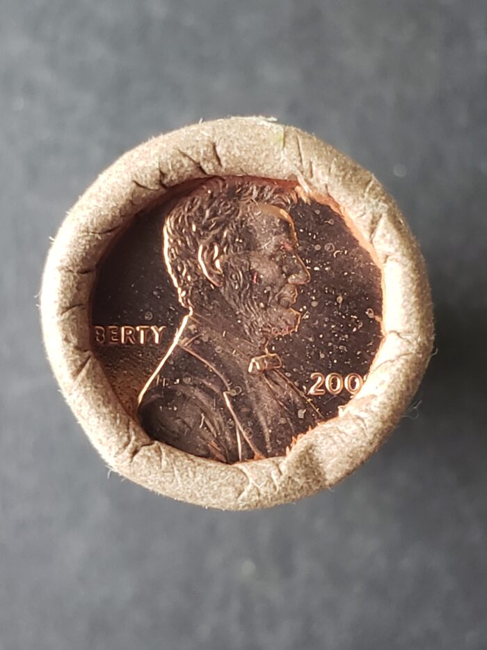 Mint Roll of 50 2009 D 1c Lincoln Formative Years Cents - Image 3