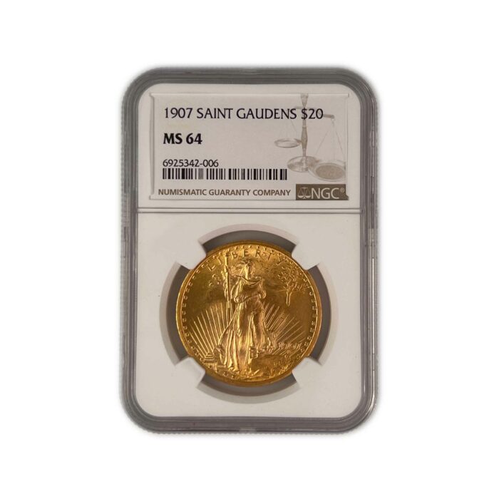 1907 $20 Saint Gaudens