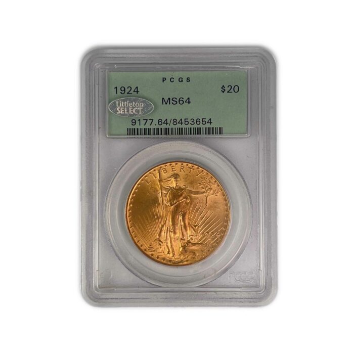 1924 $20 Saint Gaudens