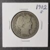 1912 S 50c Barber Silver Half Dollar
