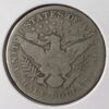 1908 S 50c Barber Silver Half Dollar - Image 3