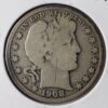1908 D 50c Barber Silver Half Dollar - Image 2