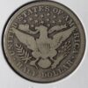 1904 50c Barber Silver Half Dollar - Image 3