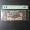 1864 $10 Confederate Note PCGS 65 PPQ Gem New