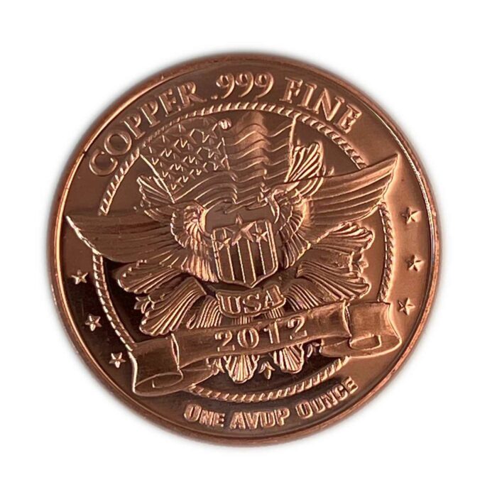 1 Ounce Copper Rounds - Image 2