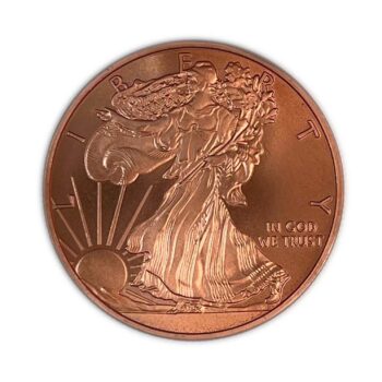 1 Ounce Copper Rounds