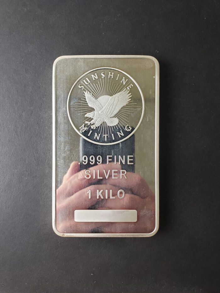 Sunshine Minting 1 kilogram Silver Bar - Image 2