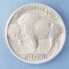 1937 D 5c Buffalo Nickel 3 Legged Variety ANACS VG10 Details Scratched - Image 2