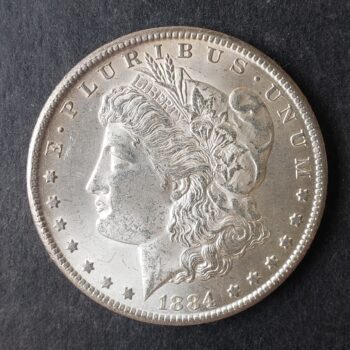 1884 CC $1 Morgan Silver Dollar