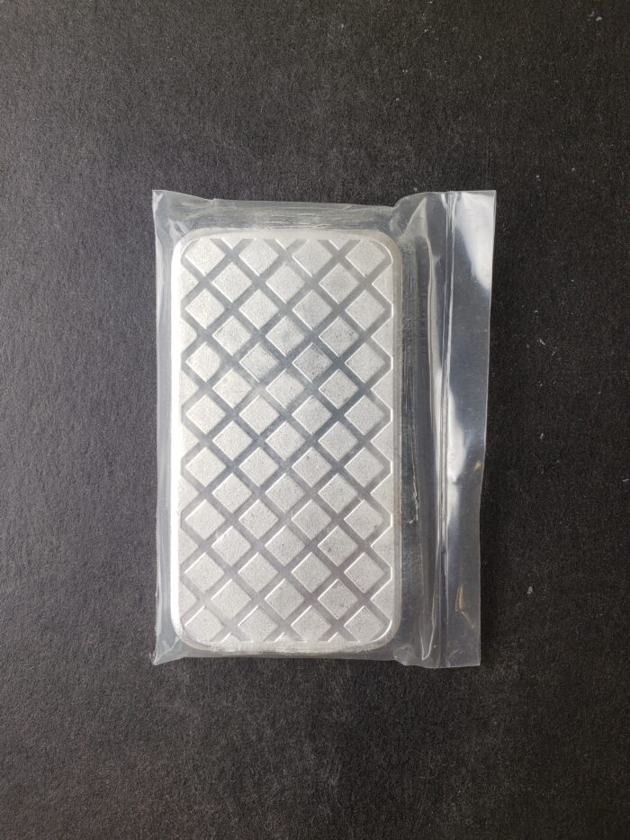 5oz Silver Morgan Bar in Plastic at 50c/oz Over Spot - Image 2
