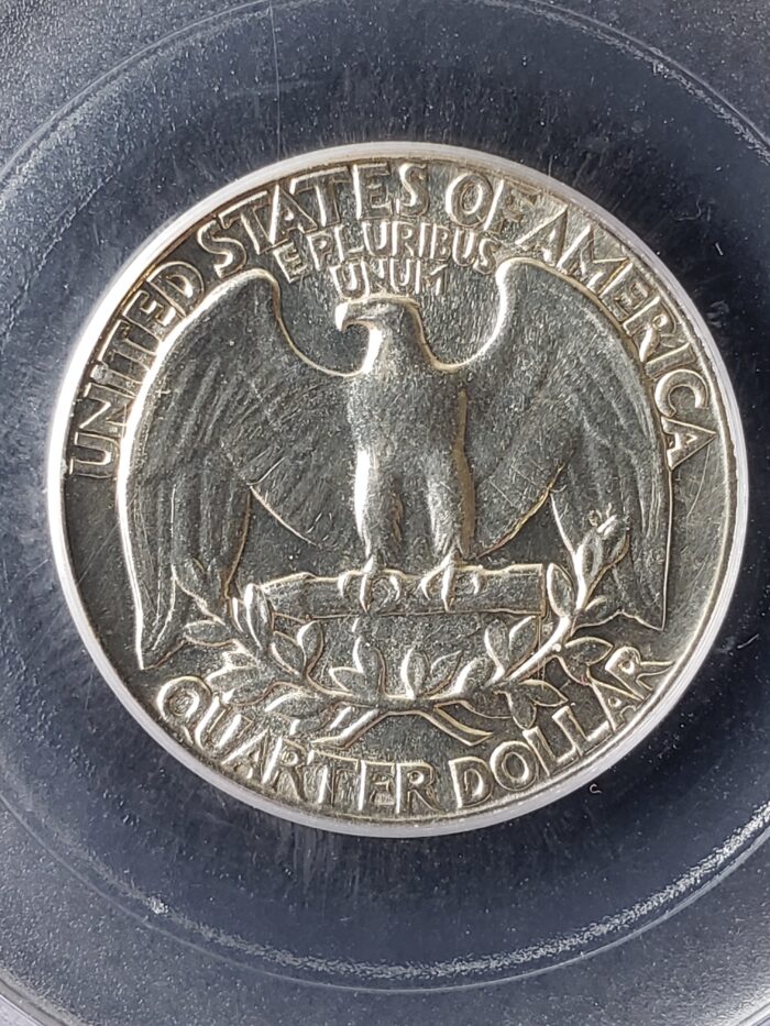 1937 Proof 25c Washington Silver Quarter Dollar PCGS PR62 - Image 3