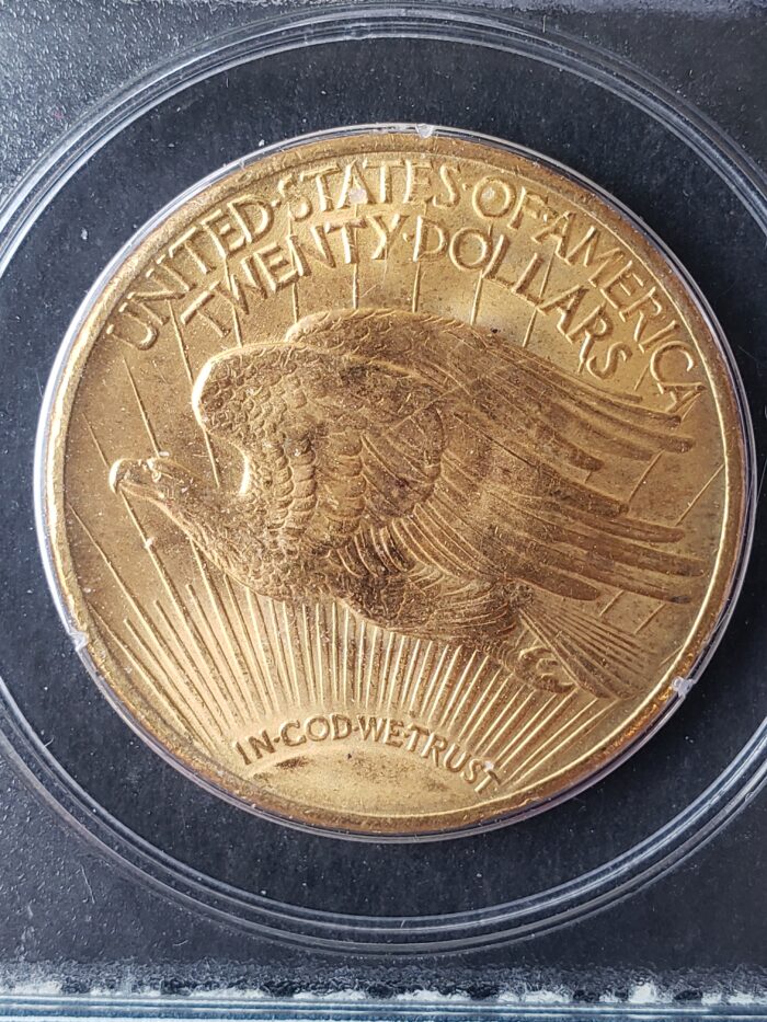 1928 $20 St. Gaudens Gold Double Eagle PCGS MS65 - Image 3