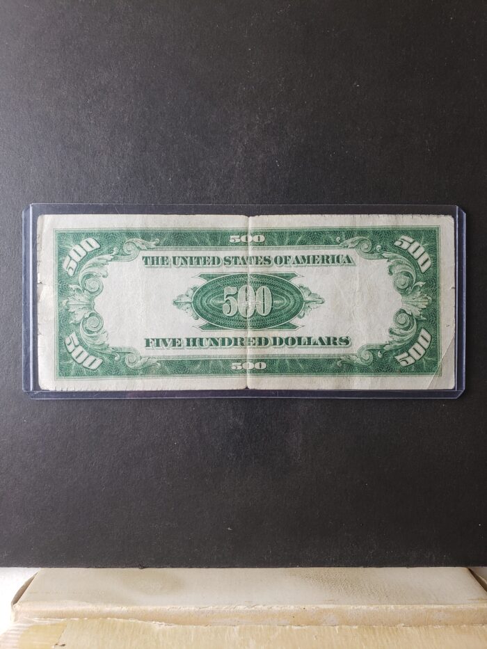 1934 $500 Federal Reserve Small Note - Image 2
