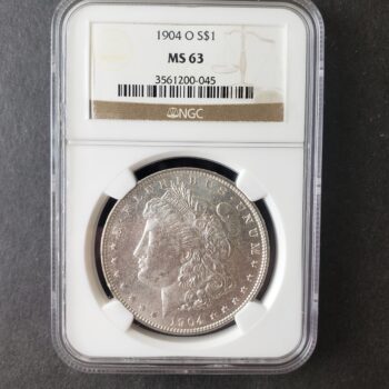 1904 O $1 Morgan Silver Dollar NGC MS63