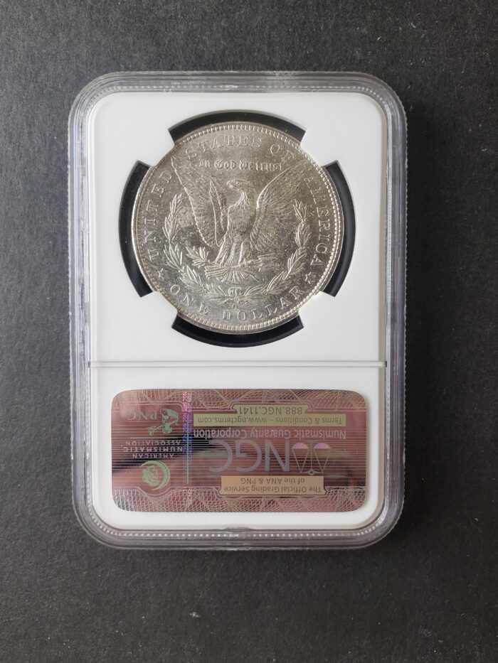 1904 O $1 Morgan Silver Dollar NGC MS63 - Image 4