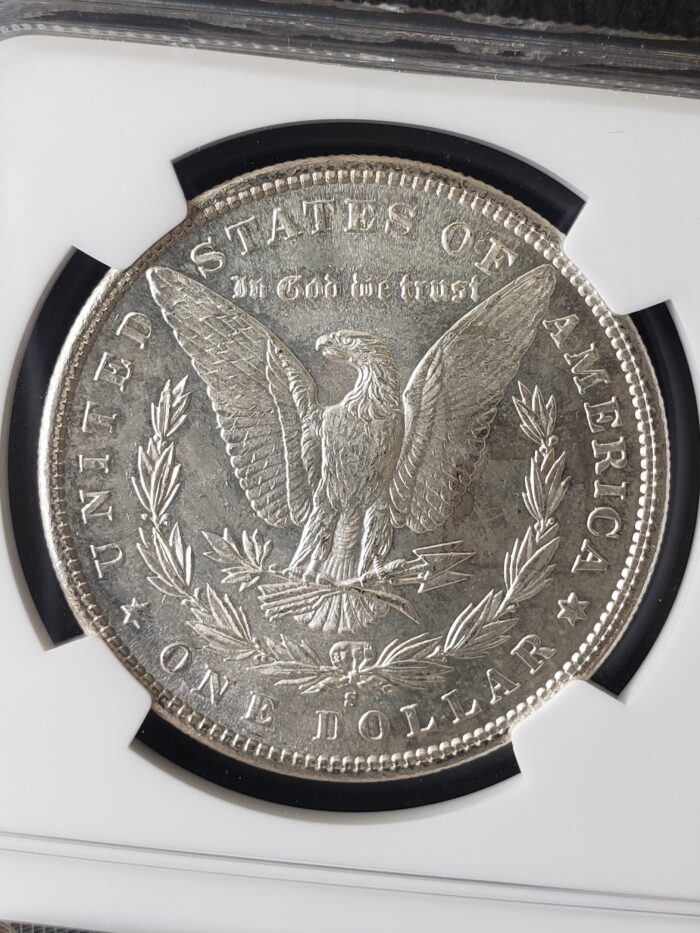 1881 S $1 Morgan Silver Dollar NGC MS62 - Image 3