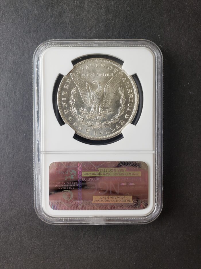 1900 O $1 Morgan Silver Dollar NGC MS62 - Image 2