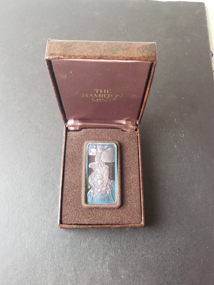 1977 Hamilton Mint 1oz Silver Father's Day Bar