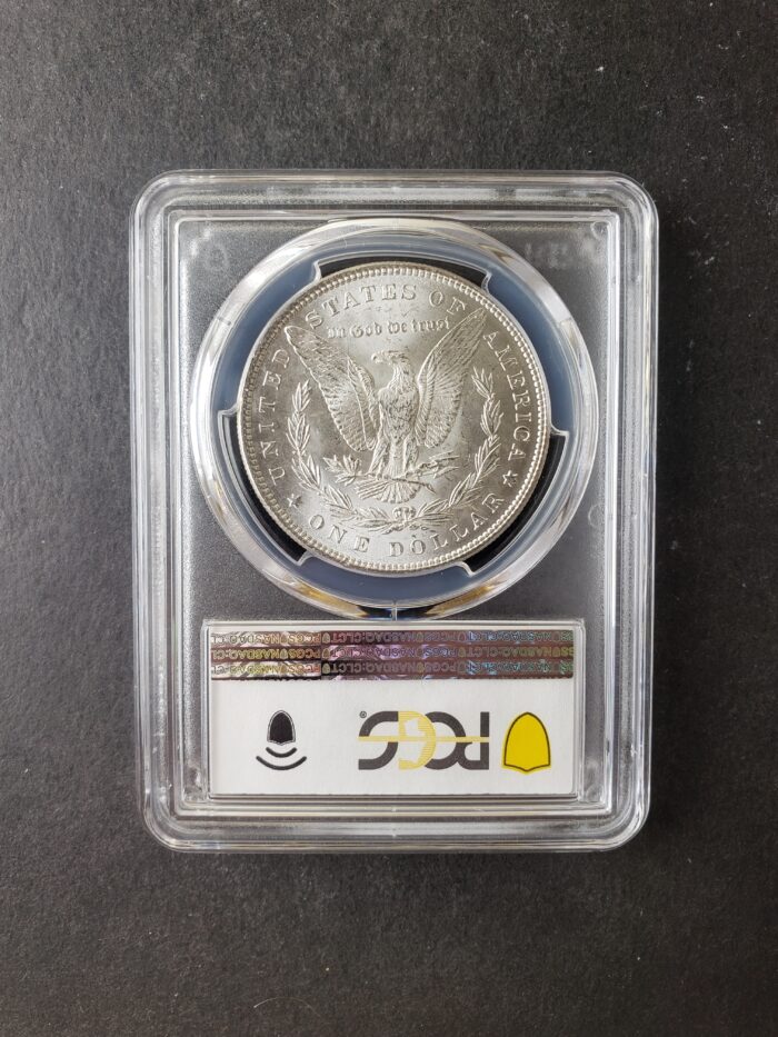 1885 $1 Morgan Silver Dollar PCGS MS63 - Image 2