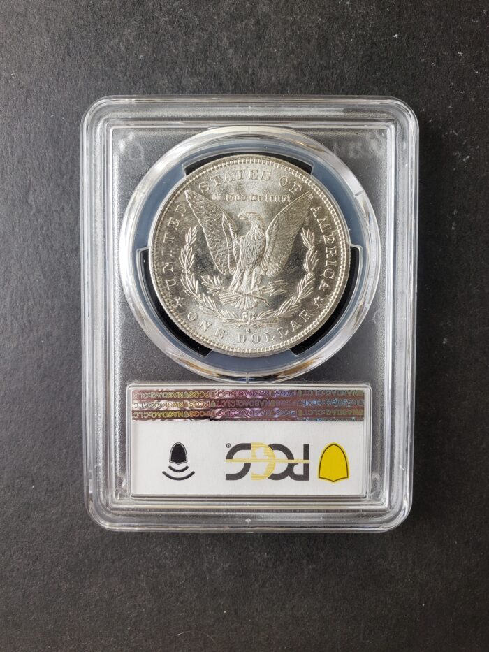 1882 S $1 Morgan Silver Dollar PCGS MS63 - Image 2