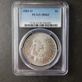 1882 O $1 Morgan Silver Dollar PCGS MS63