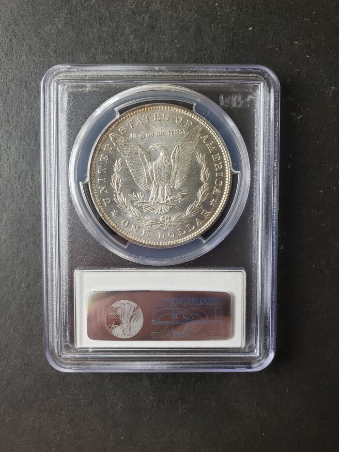 1882 O $1 Morgan Silver Dollar PCGS MS63 - Image 2