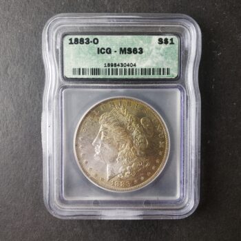 1883 O $1 Morgan Silver Dollar ICG MS63