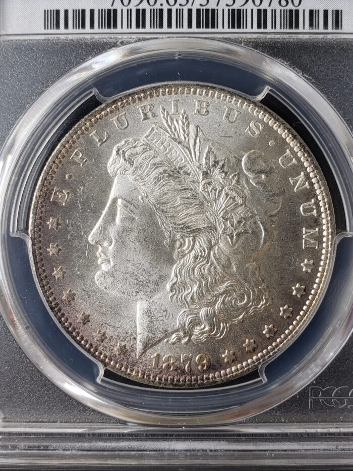 1879 O $1 Morgan Silver Dollar PCGS MS63 - Image 2