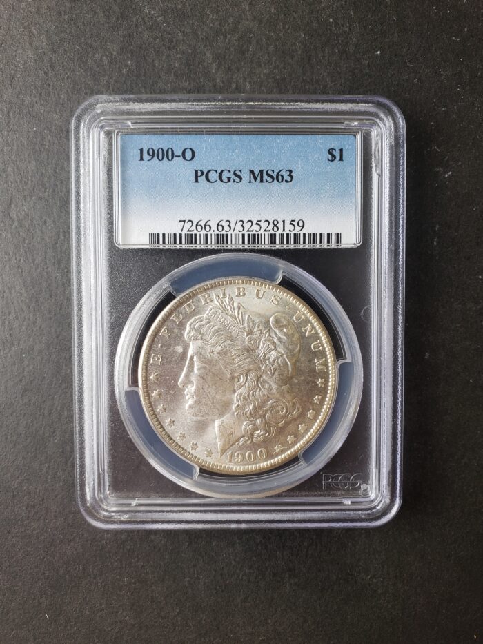 1900 O $1 Morgan Silver Dollar PCGS MS63
