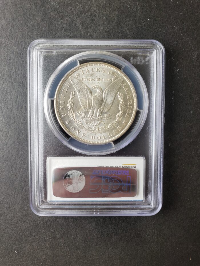 1900 O $1 Morgan Silver Dollar PCGS MS63 - Image 2