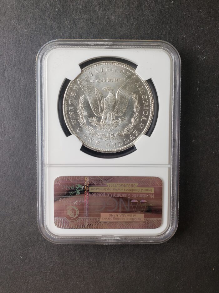 1904 O $1 Morgan Silver Dollar NGC MS63 - Image 2