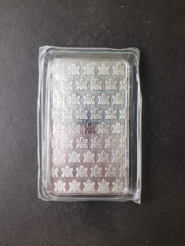 Royal Canadian Mint 10oz Silver Bar in Plastic at $2/oz Over Spot - Image 2