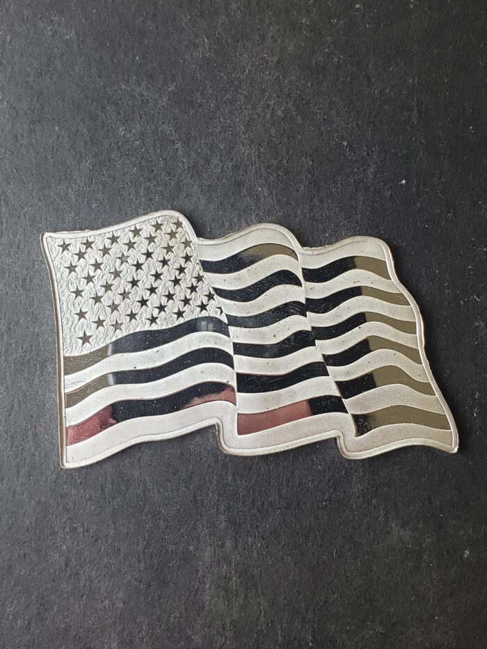 Sunshine Minting 1oz Silver American Flag Bar